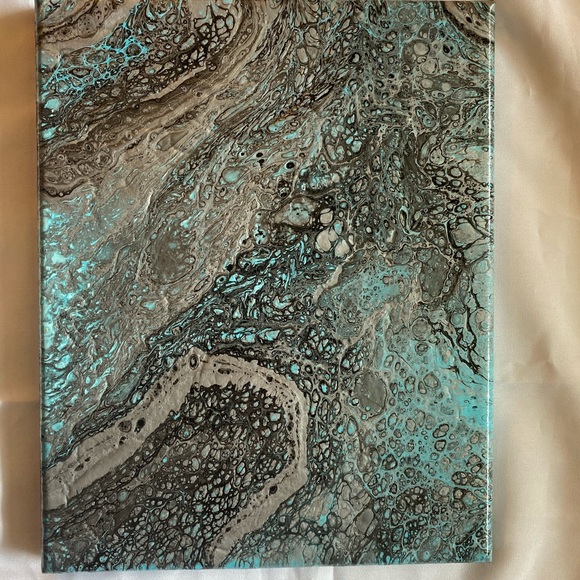 Original Fluid Art Painting - Picture 5 of 5